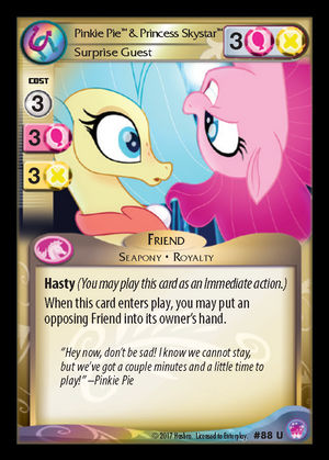 Pinkie Pie & Princess Skystar, Surprise Guest